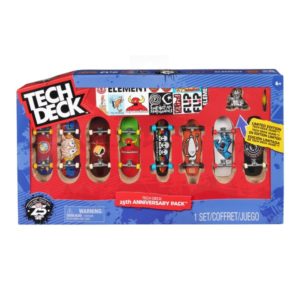 Coffret 25ème anniversaire Tech Deck - 8 finger skates