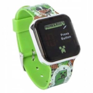 Montre digitale LED Minecraft