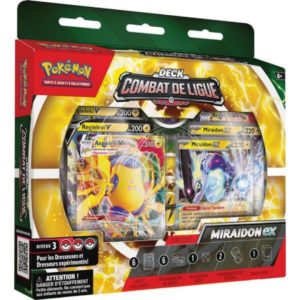 Deck Pokémon Combat de ligue Miraidon EX FR