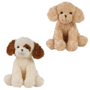 Peluche chien assis 33 cm