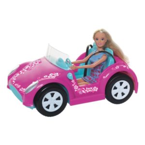 Poupée et son cabriolet Lolly