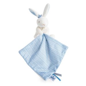 Doudou mouchoir lapin matelot