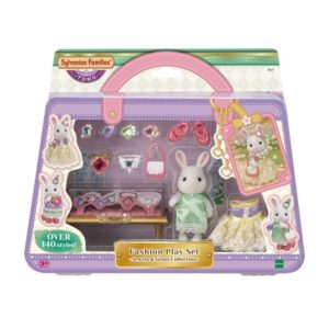 Sylvanian Families - 5647 - Valisette de mode et grande sœur Lapin Neige