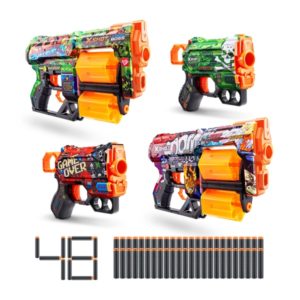 Pistolets XShot Skins - Pack de 4