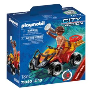 71040 - Playmobil City Action - Sauveteur en mer et Quad