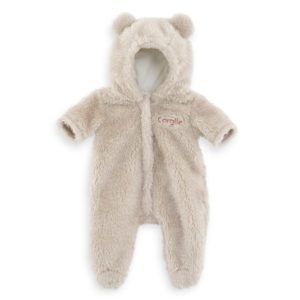 Combinaison Pilote Ourson - Petit poupon 30 cm