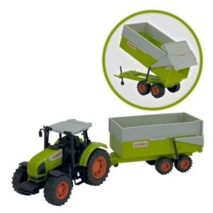 Tracteur avec remorque articulé Claas