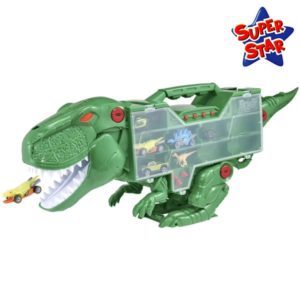 Coffret Beast Machines T-rex transporteur 6 véhicules