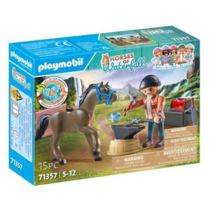 71357 – Playmobil Horses of Waterfall - Maréchal-ferrant