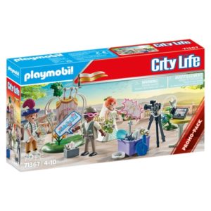 71367 – Playmobil City Life – Couple de mariés et appareil photo