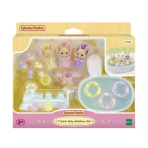 Sylvanian Families - 5707- Les triplés Lapin Crème