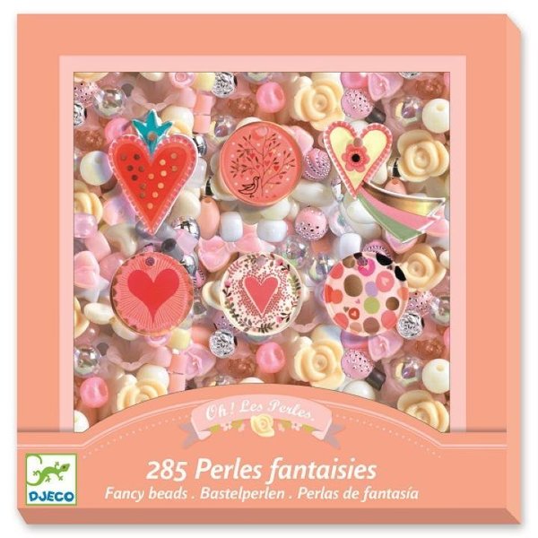 Perles fantaisies Cœurs