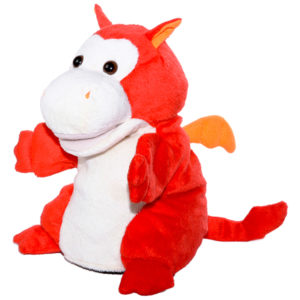 Marionnette dragon 25cm