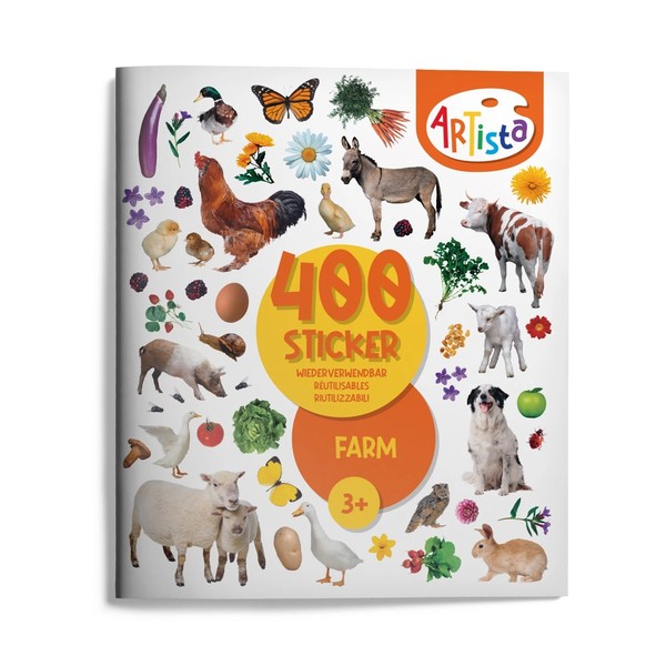 Livre stickers ferme